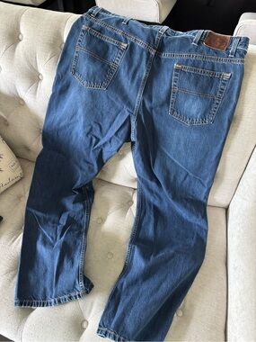 Orvis Men's Classic Five Pocket Blue Denim Jeans